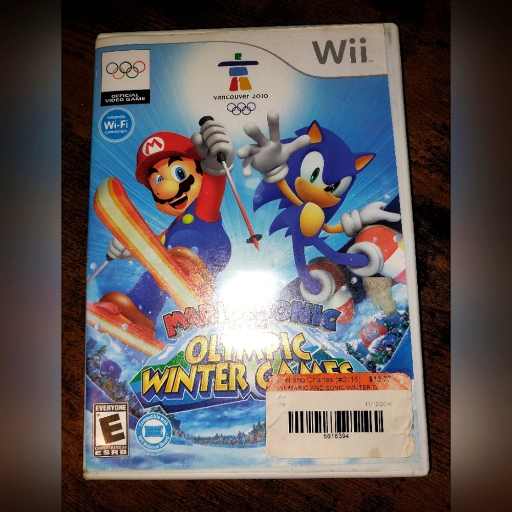 Mario & Sonic at the Olympic Winter Games for Wii